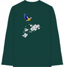 Meise - T-Shirt mit langem Arm - JulesClothing FAVes - 41454_45382 - Longsleeve