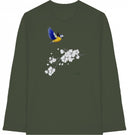 Meise - T-Shirt mit langem Arm - JulesClothing FAVes - 41454_45422 - Longsleeve