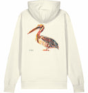 Pelikan | Hoodie | Vegan | Bio-Baumwolle | Natural Raw | Mann