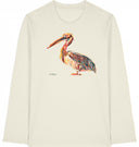 Pelikan Longsleeve Vegan Bio-Baumwolle Off White Couple