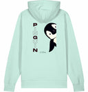 Pinguin | Hoodie | Vegan | Bio-Baumwolle | Natural Raw | Frau