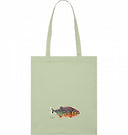 Piranha Stoffbeutel Vegan Bio-Baumwolle Stem Green Frau