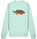 Piranha Sweatshirt Vegan Bio-Baumwolle Natural Raw Frau