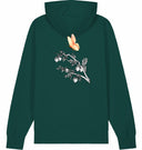 rosa Schmetterling - Hoodie - JulesClothing FAVes - 41529_38618 - Hoodie