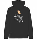 rosa Schmetterling - Hoodiejacke - JulesClothing FAVes - 41527_45310 - Hoodiejacke