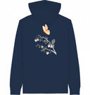 Rosa Schmetterling - Hoodiejacke - JulesClothing FAVes - 45039_45355 - Shirt