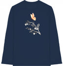 Rosa Schmetterling - Longsleeve - JulesClothing FAVes - 45038_45443 - Shirt