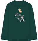 Rosa Schmetterling - Longsleeve - JulesClothing FAVes - 45038_45387 - Shirt