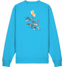 rosa Schmetterling - Sweatshirt - JulesClothing FAVes - 41530_38107 - Sweatshirt