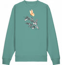 rosa Schmetterling - Sweatshirt - JulesClothing FAVes - 41530_38099 - Sweatshirt