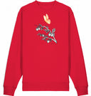 rosa Schmetterling - Sweatshirt - JulesClothing FAVes - 41530_37999 - Sweatshirt