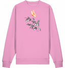 rosa Schmetterling - Sweatshirt - JulesClothing FAVes - 41530_38075 - Sweatshirt
