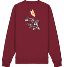 rosa Schmetterling - Sweatshirt - JulesClothing FAVes - 41530_38139 - Sweatshirt