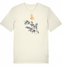 Rosa Schmetterling T-Shirt Vegan Bio-Baumwolle Natural Raw Frau