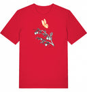 rosa Schmetterling - T-Shirt mit kurzem Arm - JulesClothing FAVes - 41528_39329 - T-Shirt