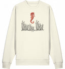 Seepferdchen Sweatshirt Vegan Bio-Baumwolle Natural Raw Mann