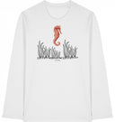 Seepferdchen - T-Shirt mit langem Arm - JulesClothing FAVes - 41430_45358 - Longsleeve