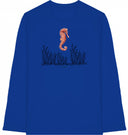 Seepferdchen - T-Shirt mit langem Arm - JulesClothing FAVes - 41430_45398 - Longsleeve