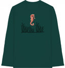 Seepferdchen - T-Shirt mit langem Arm - JulesClothing FAVes - 41430_45382 - Longsleeve