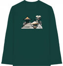 Stille - T-Shirt mit langem Arm - JulesClothing FAVes - 39893_45384 - Longsleeve